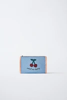 CHERRY TOILETRY BAG
