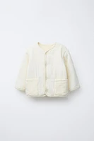 VESTE TEXTURÉE MATELASSÉE