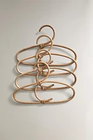 SET OF BABY RATTAN HANGERS (SET OF 4)