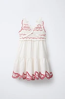ROBE BRODERIES PASTÈQUES