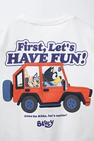 T-SHIRT IMPRIMÉ BLUEY © LUDO STUDIO