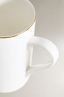 TASSE PORCELAINE BONE CHINA BORD