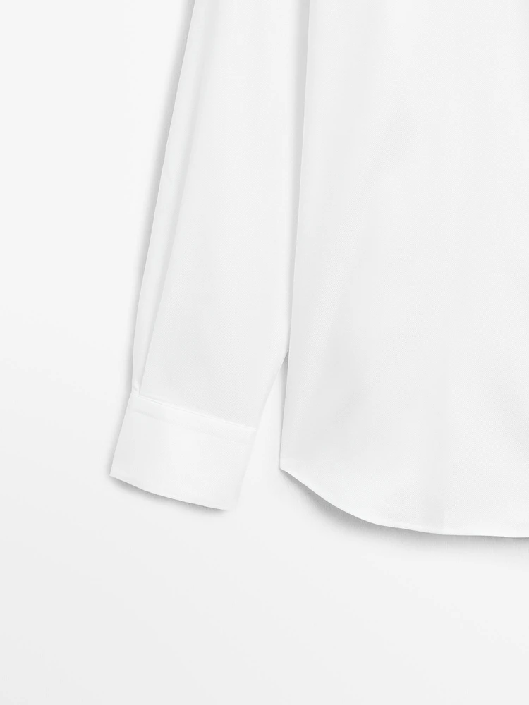 Chemise oxford slim 100 % coton