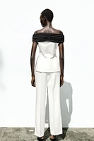 PANTALON TAILLE COMBINÉE