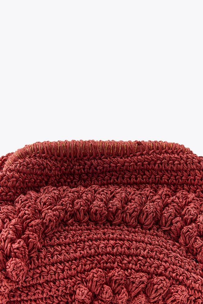 PETIT SAC TRESSÉ NŒUDS