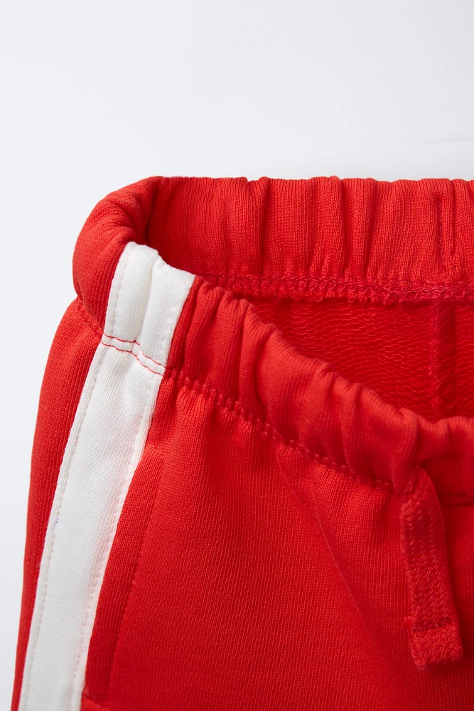 TEXT BAND SHORTS