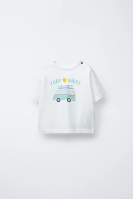 SURF PRINT T-SHIRT