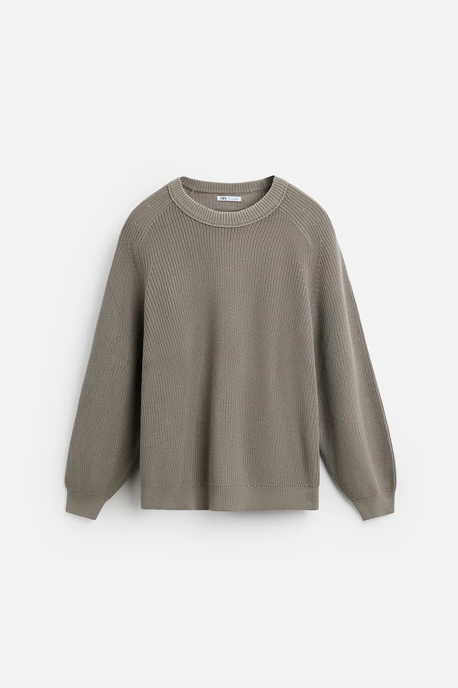 PULL RELAXED FIT STRUCTURÉ