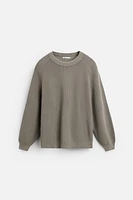 PULL RELAXED FIT STRUCTURÉ