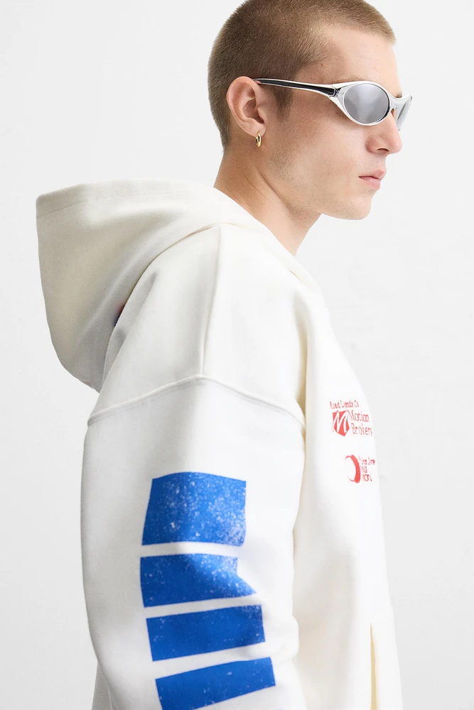 RACING PRINT HOODIE