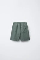 100% LINEN SHORTS