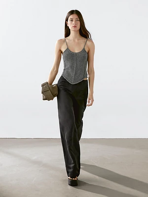 100% cotton knit top