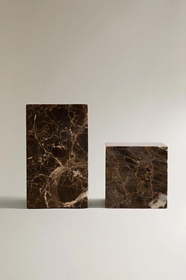 MARBLE BOOKEND