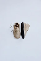 ZARA TIMELESS - LEATHER LACE-UP SHOES