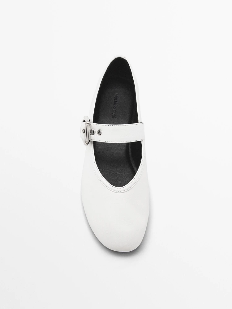 Ballerines soft avec boucle