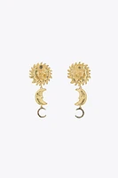 SUN AND MOON EARRINGS