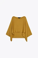 LAYERED KNIT TOP