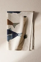 FISH PRINT KITCHEN TOWEL