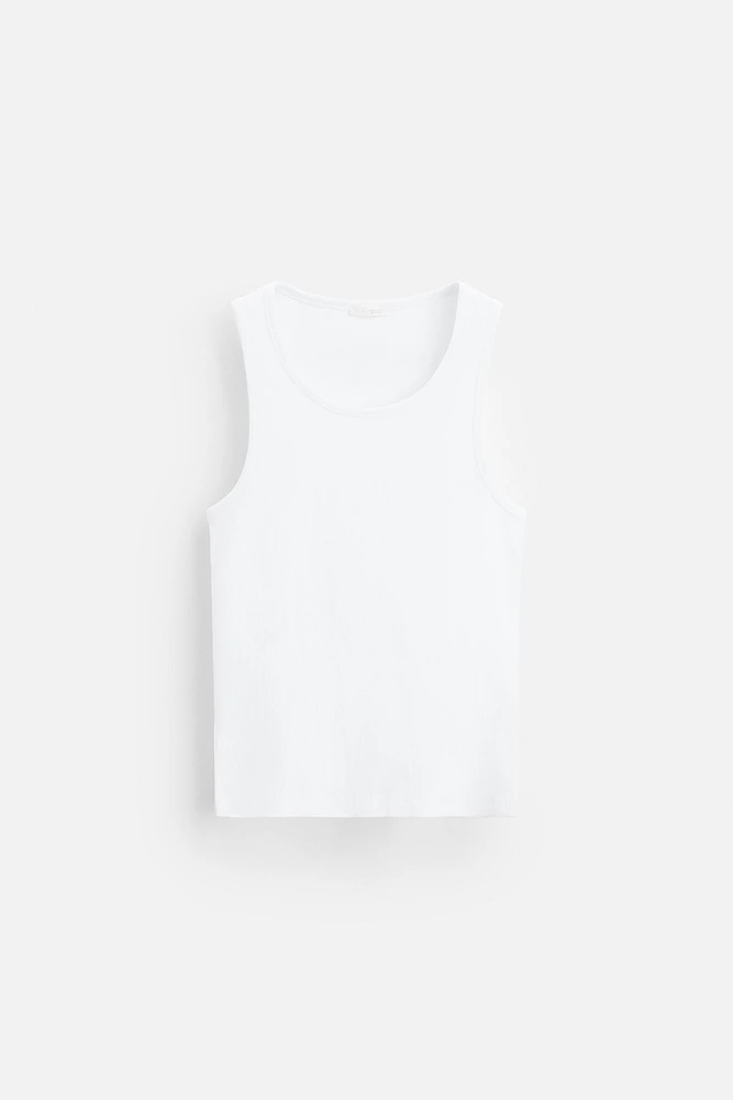 BASIC RIB TANK TOP