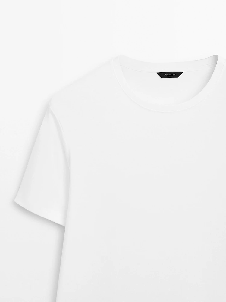 T-shirt 100 % coton mercerisé