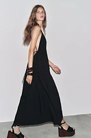 ZW COLLECTION LONG DRESS WITH TIES