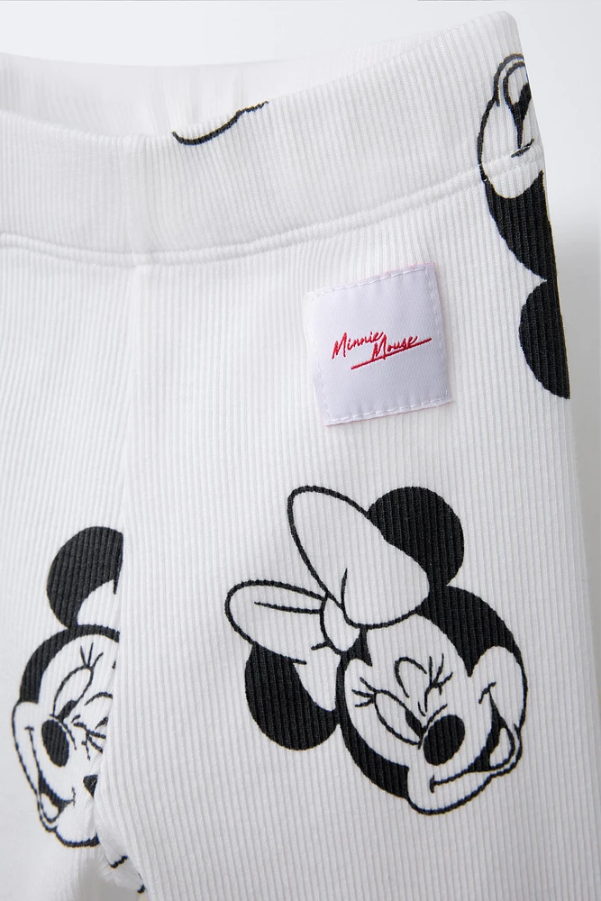 MINNIE MOUSE © DISNEY RIBBED PRINT LEGGINGS