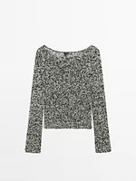 Flecked knit sweater - Limited Edition