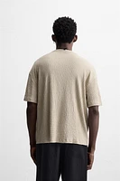 IRREGULAR TEXTURED T-SHIRT