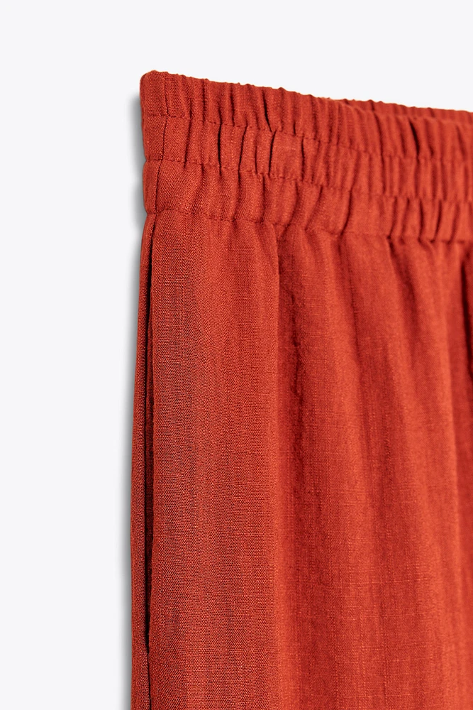 RUSTIC WIDE LEG PANTS