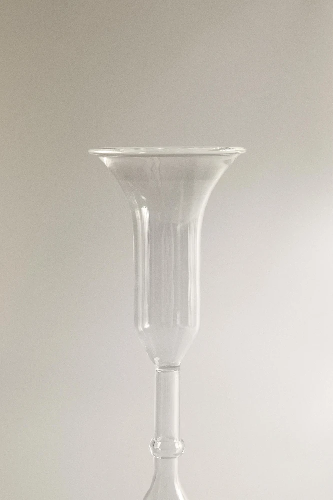CRYSTAL CANDLESTICK