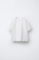 T-SHIRT TEINT EN PIÈCE LOGO