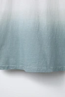TIE-DYE TEXT T-SHIRT