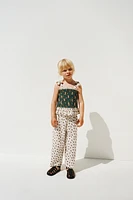 PANTALON IMPRIMÉ FLEURS