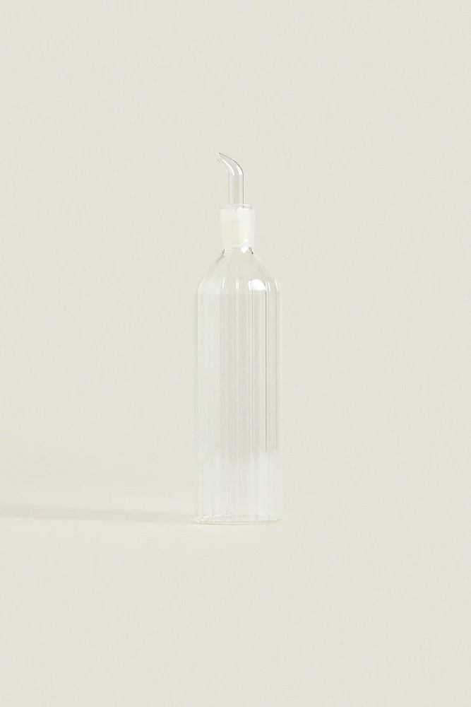 ROUND BOROSILICATE GLASS CRUET