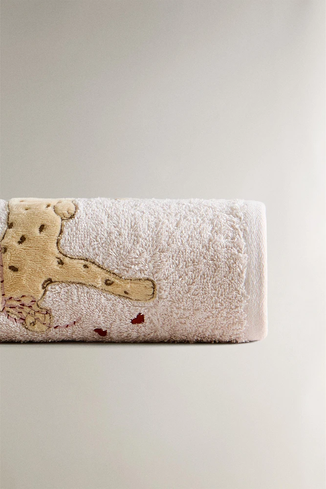 CHILDREN’S CHEETAH BATH TOWEL