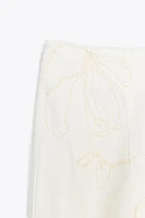 ZW COLLECTION EMBROIDERED CULOTTES
