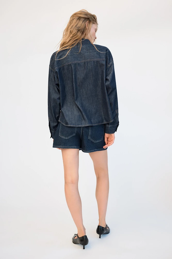 CHEMISE Z1975 OVERSIZE EN JEAN