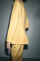 PANTALON FLARE À FENTES COLLECTION ZW