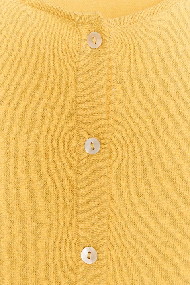 SMOOTH KNIT CARDIGAN