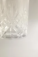 VERRE À SHOT TAILLÉ CRISTALLIN