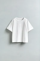 T-SHIRT TEINT EN PIÈCE LOGO