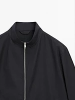 Veste fermeture Éclair 100 % coton