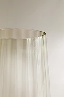 VERRE À VIN RECYCLABLE LIGNES
