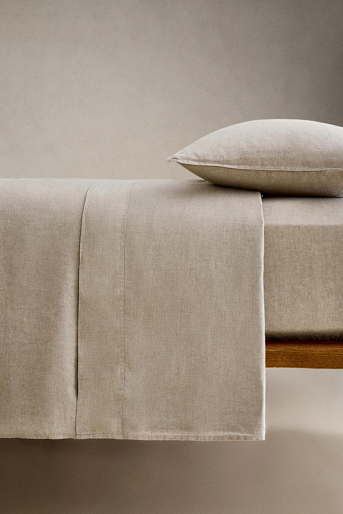 LINEN FITTED SHEET | 11.8" THICK
