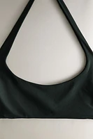 BEACH BIKINI TOP WITH HALTER NECK