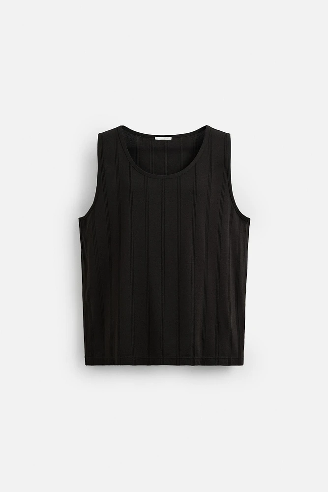 TEXTURED TANK TOP