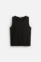 TEXTURED TANK TOP