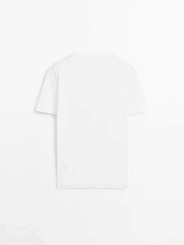 T-shirt 100 % coton mercerisé