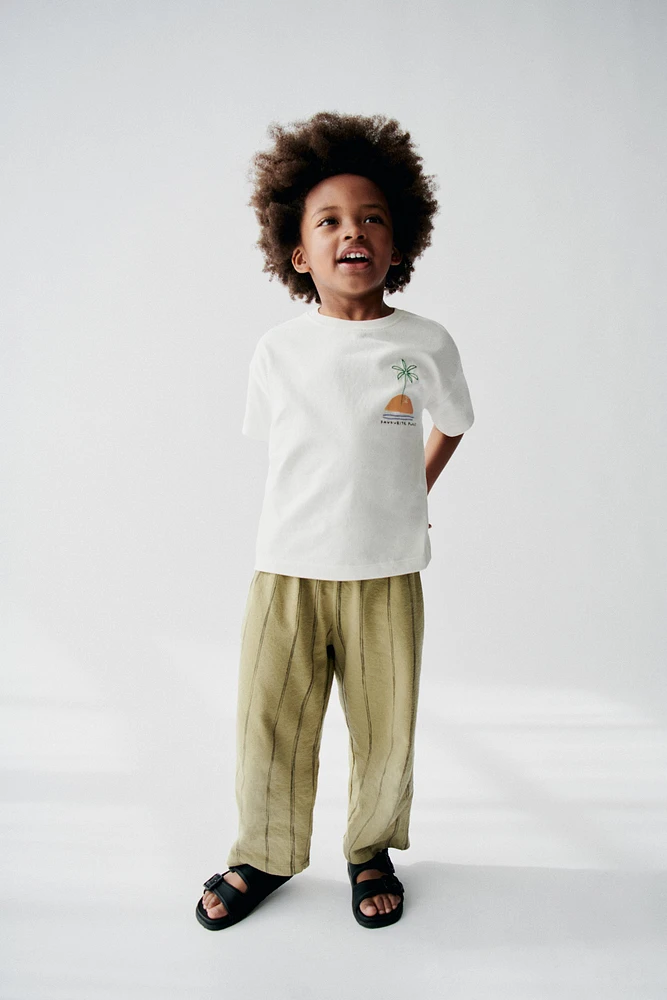 EMBROIDERED T-SHIRT