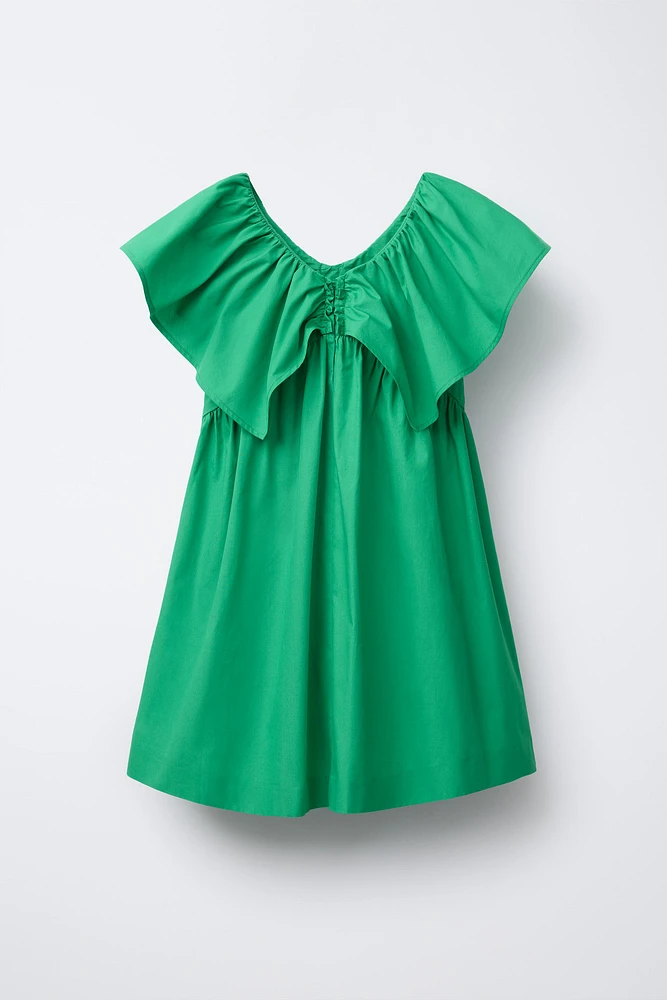 RUFFLED DRESS
